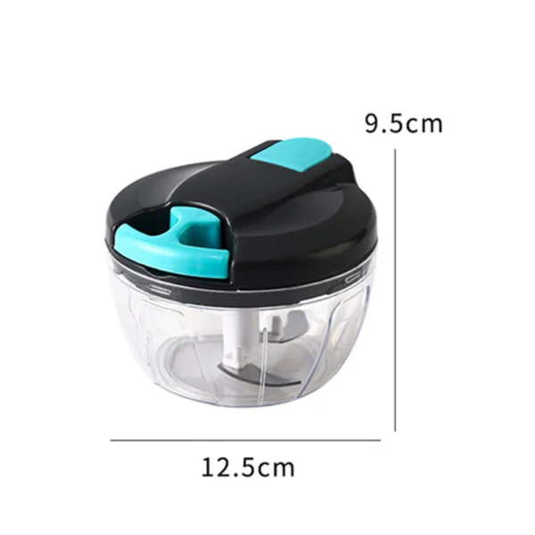 Kitchen Gargets Manual Meat Grinder Hand-Pull Vegetable Cutter Garlic Press - Image 3