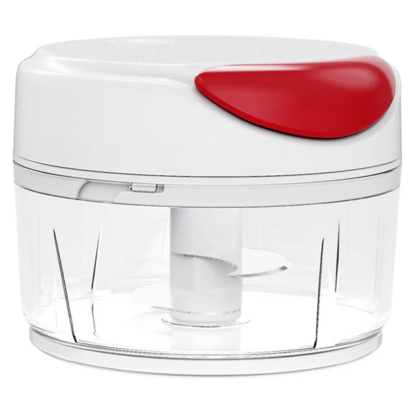 Kitchen Gadgets Manual Food Chopper Hand-Powered Vegetable Pull Chopper - Image 2