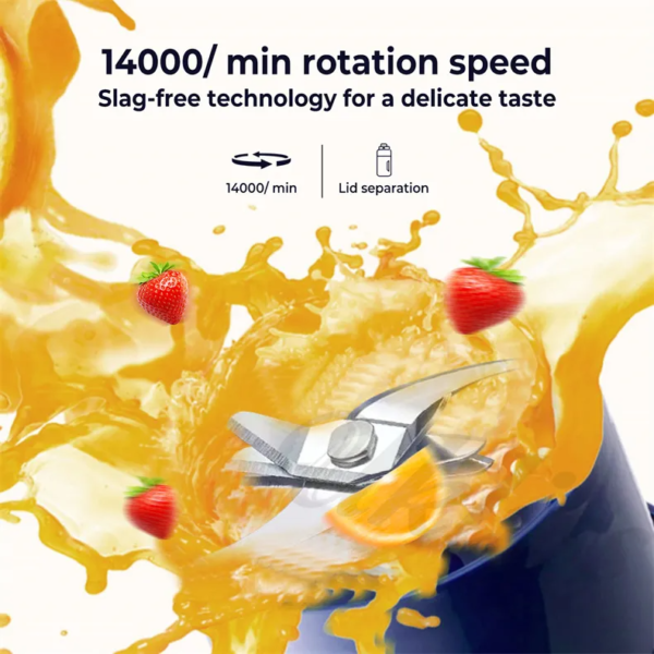 Hot Selling Portable Sport Blender Electric Wireless Rechargeable Fruit Juicer - Image 6