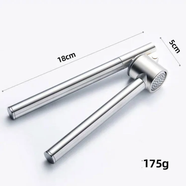 Best Quality Stainless Steel Manual Kitchen Gadgets Garlic Press Crusher - Image 4