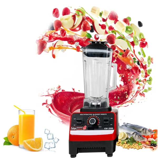 Multifunction Commercial Pharmaceutical Plastic Food Processor Juicer Mixer Blender - Image 2