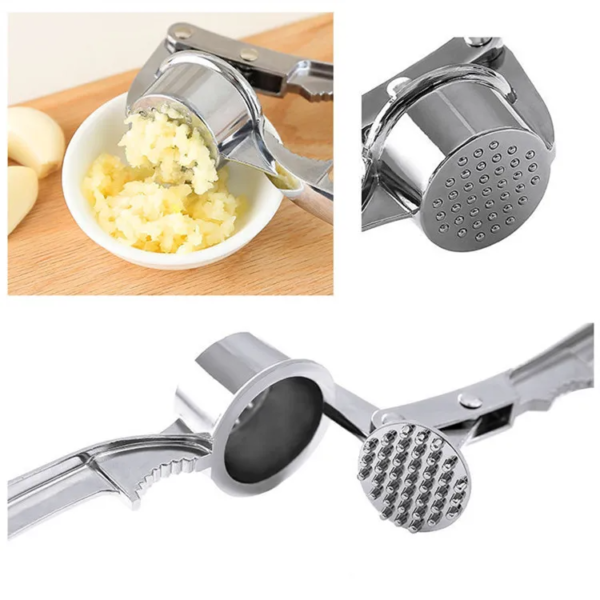 Multi-Function Stainless Steel Garlic Press Kitchen Gadgets Garlic Grater Masher - Image 4