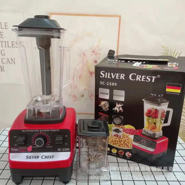 Multifunction Commercial Pharmaceutical Plastic Food Processor Juicer Mixer Blender - Image 3