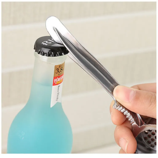 Multi-Function Stainless Steel Garlic Press Kitchen Gadgets Garlic Grater Masher - Image 2