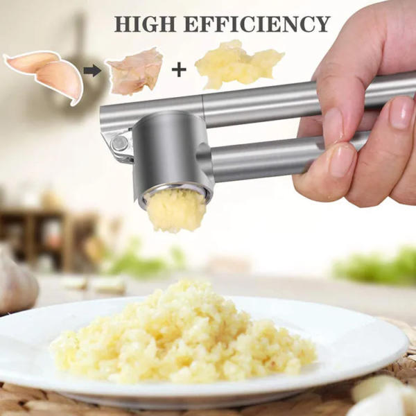 Best Quality Stainless Steel Manual Kitchen Gadgets Garlic Press Crusher