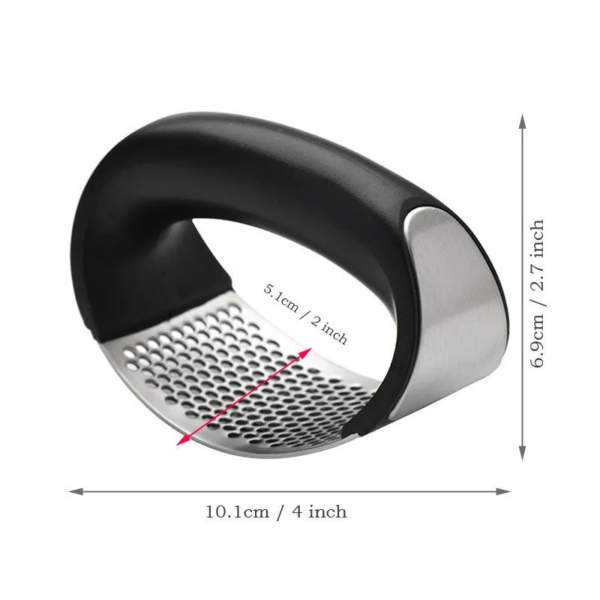 Hot Sell Manual Crusher Kitchen Gadgets Stainless Steel Garlic Press - Image 2