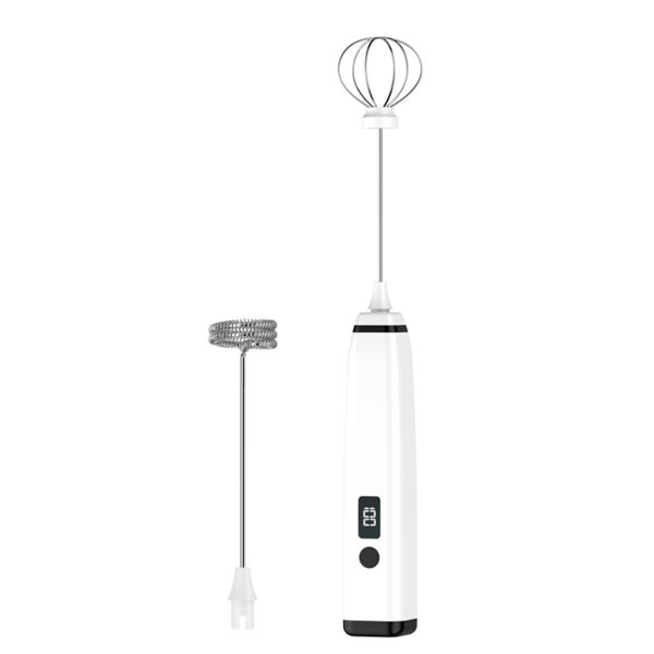 New Quality Portable Automatic Coffee Mixer Frother Milk Electric Rechargeable Milk Frother USB Handheld Electric Milk Frother - Image 4