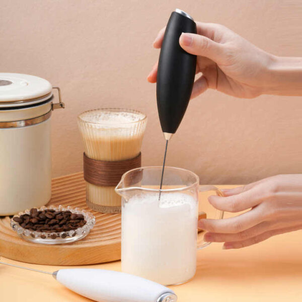 Powerful Frother Wand Mini Drink Coffee Mixer Electric Hand Mixer - Image 4