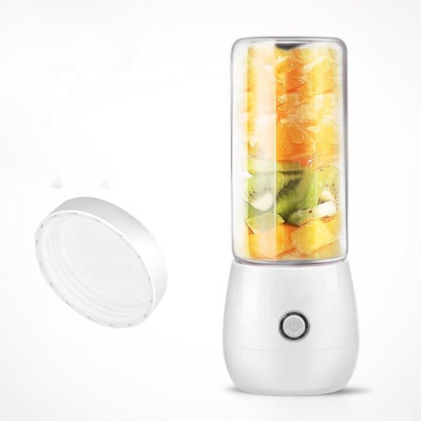 Hot 450ml Portable Electrical 4 Blades Fruit Mixer Fresh Squeeze Mini Juicer Blender For Home Use - Image 3