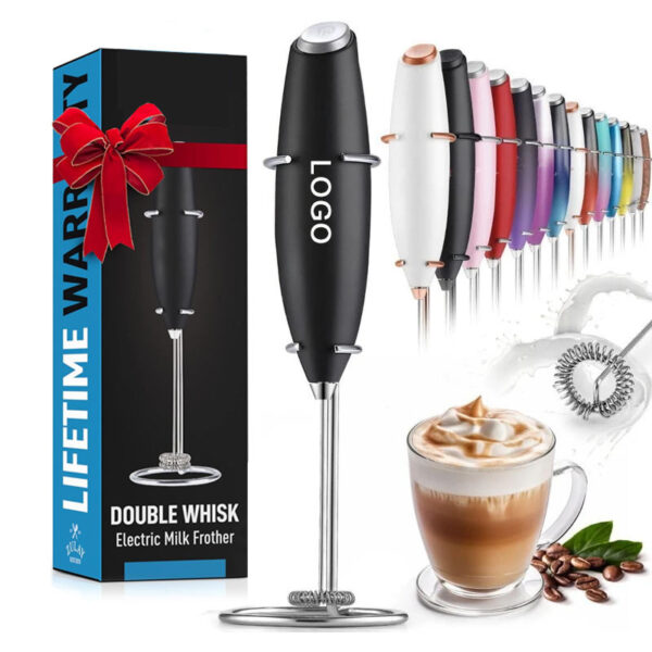 Manual Matcha Coffee Foam Maker With Stand Automatic Milk Frother Wand Whisk Drink Mixer Stirrers Electric Milk Frother Handheld
