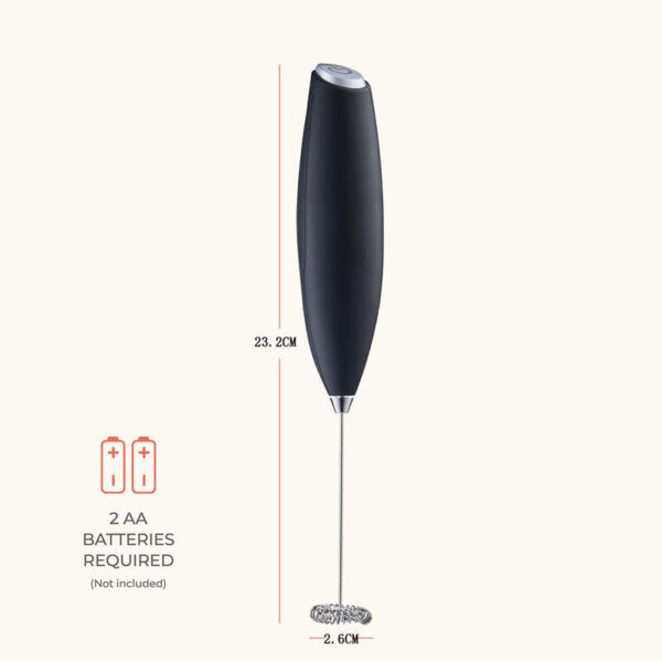 Manual Matcha Coffee Foam Maker With Stand Automatic Milk Frother Wand Whisk Drink Mixer Stirrers Electric Milk Frother Handheld - Image 2