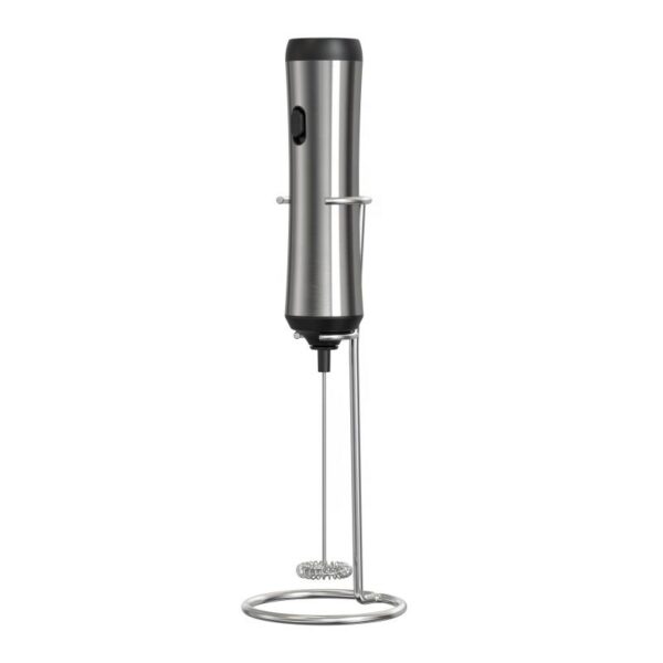 Type-C Rechargeable Electric Milk Frother Whisk Coffee Milk Frother with Stand - Image 5