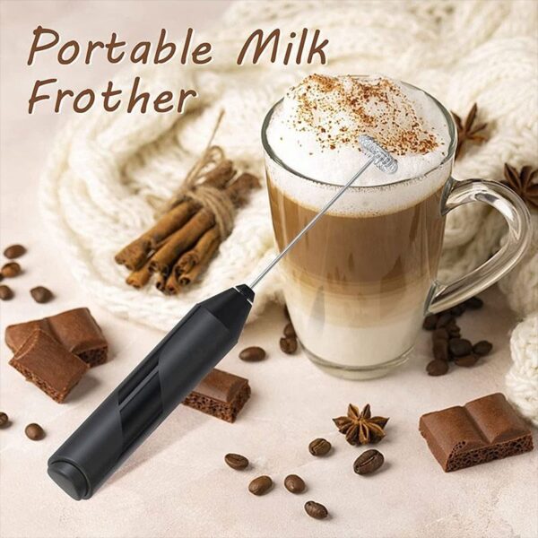 Portable Automatic Milk Frother Mini Coffee Foamer Beater Handheld Electric Milk Frother - Image 5