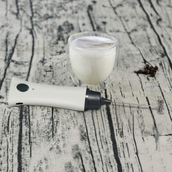 Cheap 220V/110V Electric Handheld Mini Milk Frother With EU Plug One head mixer For Coffee - Image 9