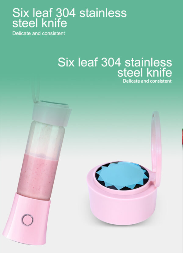 Hot Sale Juicer Mixer Mini Portable Multifunction Juicer Blender Water Bottle Juicer - Image 4