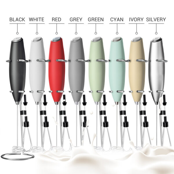 kitchen Accessories Mini Blender, Mini Mixer, Handheld Milk Frother For Battery Operated Power Supply (Battery not included)