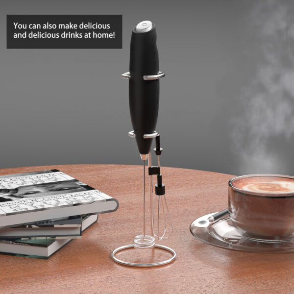 kitchen Accessories Mini Blender, Mini Mixer, Handheld Milk Frother For Battery Operated Power Supply (Battery not included) - Image 5