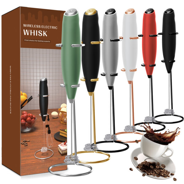 kitchen Accessories Mini Blender, Mini Mixer, Handheld Milk Frother For Battery Operated Power Supply (Battery not included) - Image 4