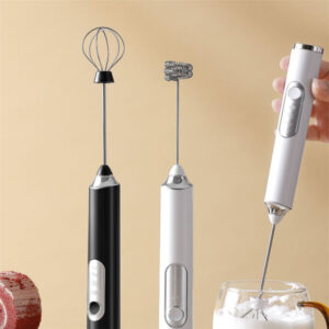 New deign milk frother 3 speed adjustable USB rechargeable wireless usb milk frother foamer
