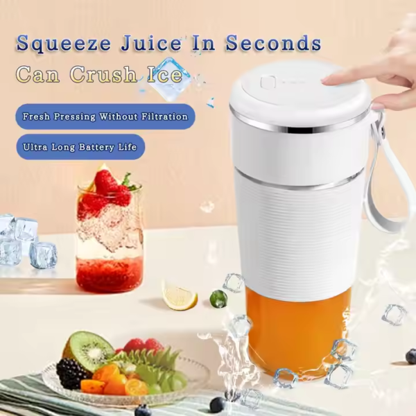 Mini Juicer Portable Blender With 300ml Bpa-free Bottles Mini Juicer - Image 4
