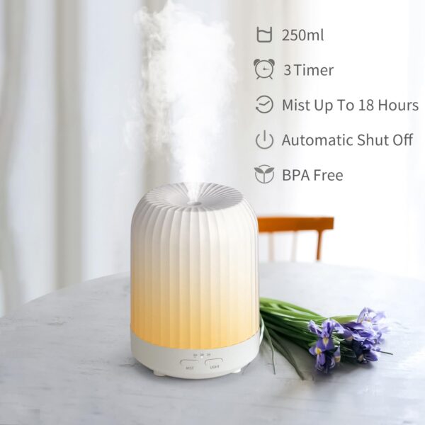 Spray Bedroom Nightlight Humidifier Home Essential Oil Aromatherapy Machine Automatic Essential Oil Diffuser - Image 3